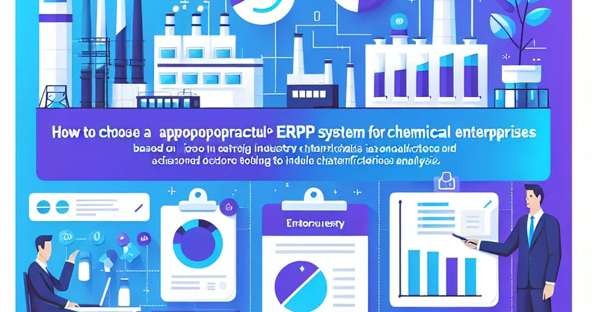 化工企业怎么选合适的 ERP 系统？行业特性分析